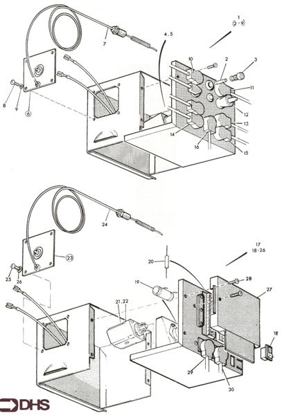 Exploded Diagram for WATER PIPEWORK