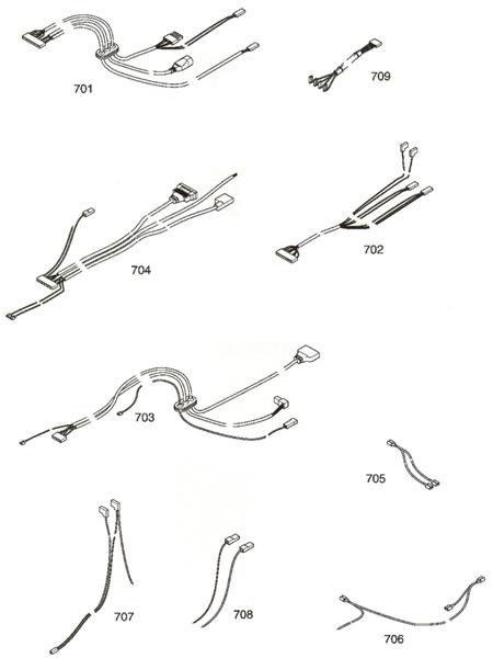Exploded Diagram for WIRING HARNESS