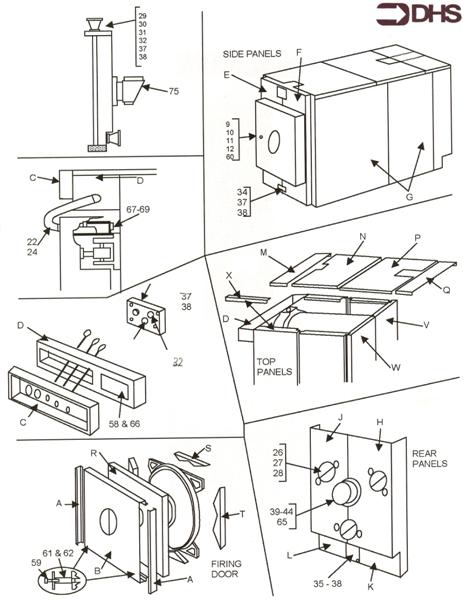 Exploded Diagram for CASING ASSY