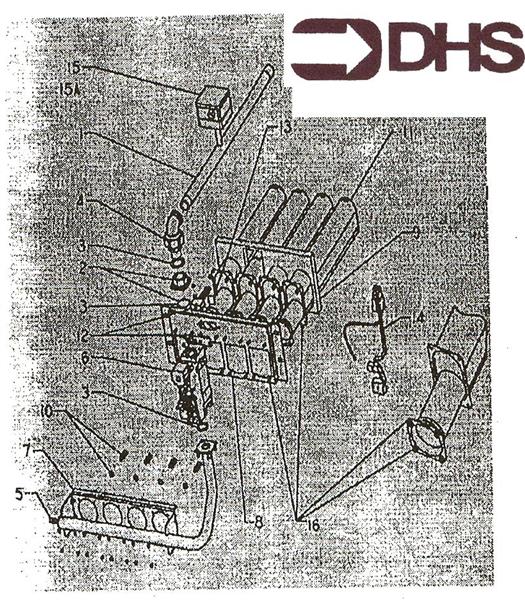 Exploded Diagram for BURNER LE