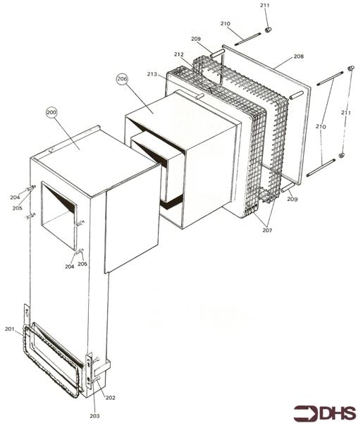 AIR DUCT AND FLUE ASSY logo