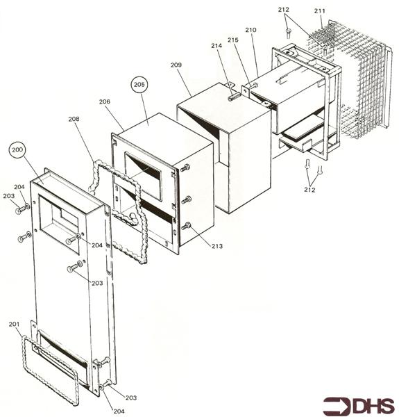 AIR DUCT AND FLUE ASSY logo