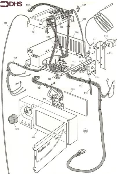 Exploded Diagram for CONTROL PANEL ASSY