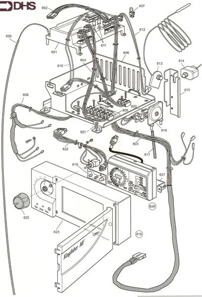 Exploded Diagram for CONTROL PANEL - CF/RS WITH PRO