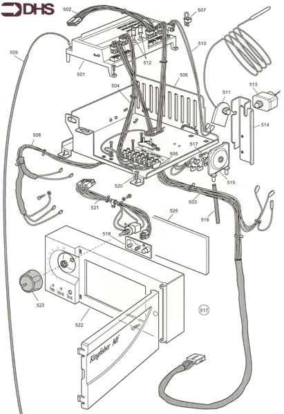 Exploded Diagram for CONTROL ASSY