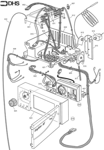 CONTROL ASSY - CF/RS WITH PROG logo