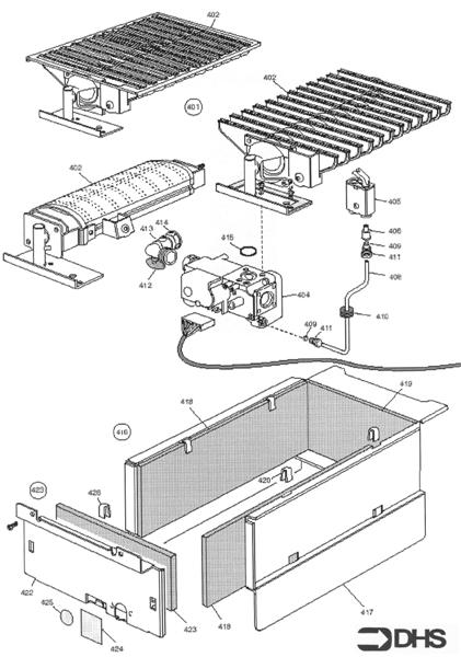 GAS ASSY AND COMB CHAMBER logo