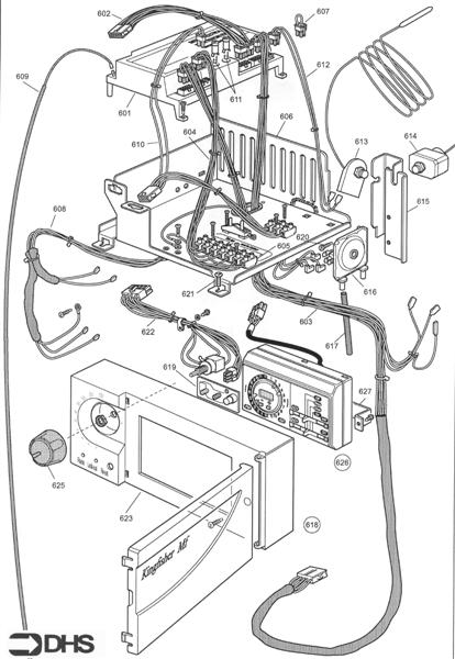 CONTROL ASSY - CF/RS WITH PROG logo