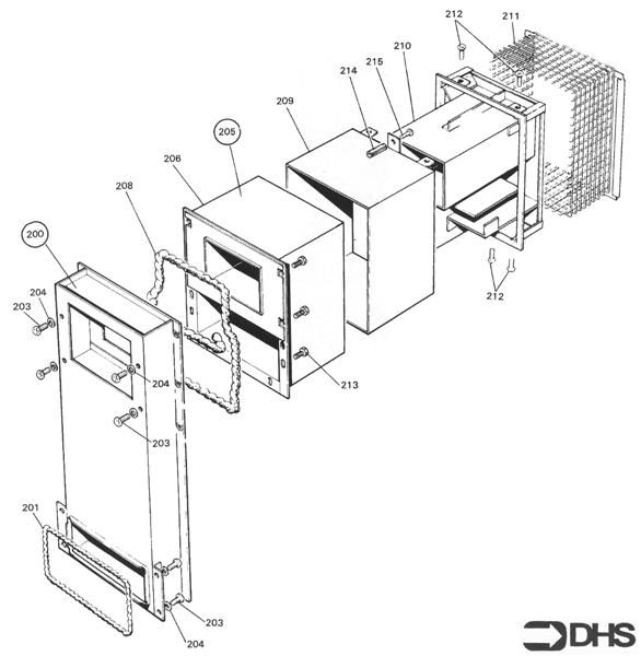 AIR DUCT AND FLUE ASSY logo