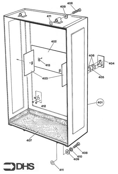 Exploded Diagram for CASING ASSY