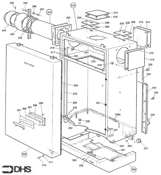 CASING - FLUE ASSY logo