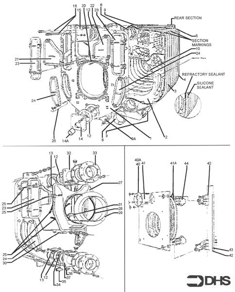 Exploded Diagram for BOILER ASSY