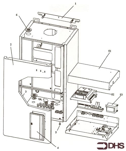 Exploded Diagram for PARAMOUNT 40-80