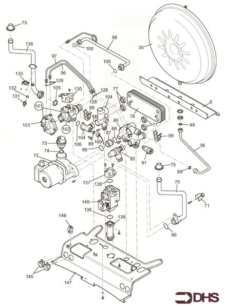 Exploded Diagram for HYDRAULICS