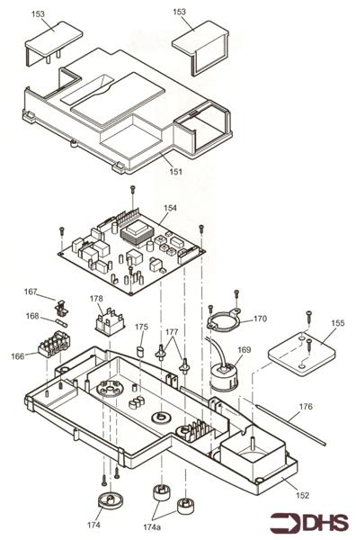 Exploded Diagram for CONTROLS