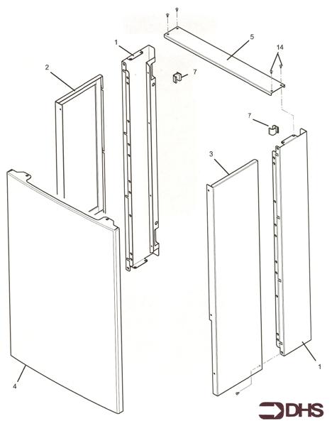 Exploded Diagram for CASING ASSY