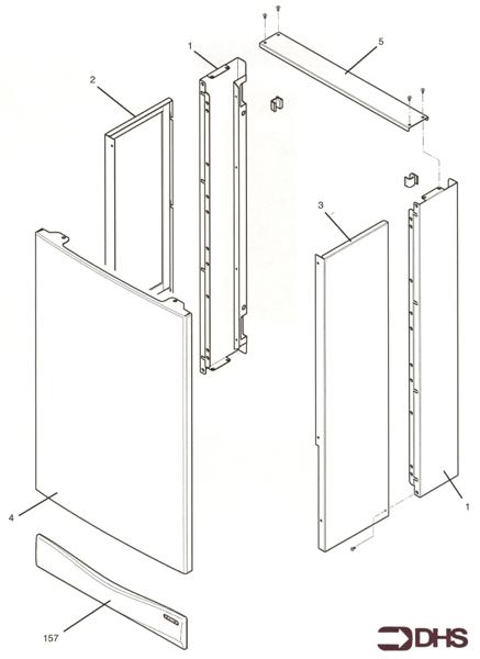 Exploded Diagram for CASING ASSY