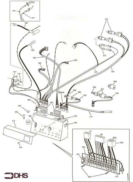 Exploded Diagram for CONTROLS - ELECTRICS