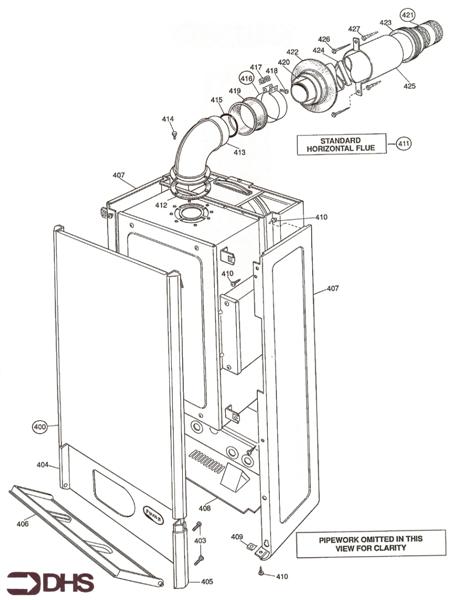 CASING - FLUE ASSY logo