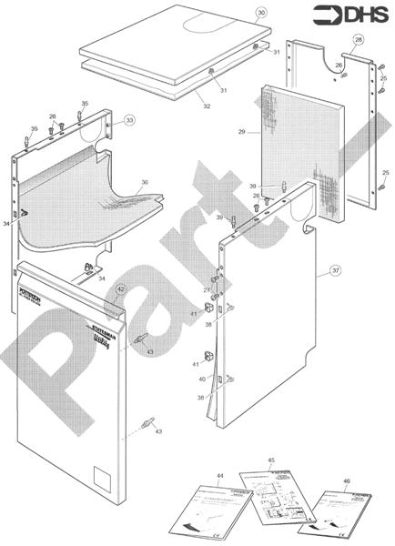 OUTER CASING ASSY 70/90L & 90/ logo