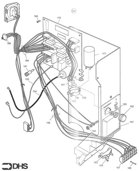 Exploded Diagram for CONTROL ASSY