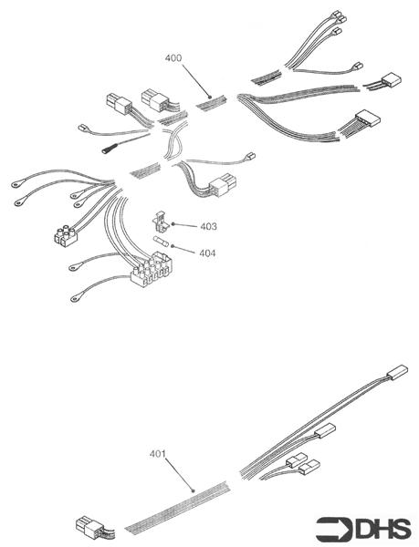 Exploded Diagram for WIRING HARNESS