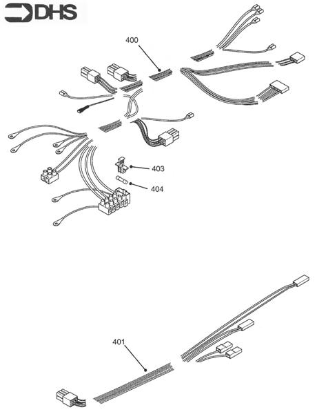 Exploded Diagram for WIRING HARNESS