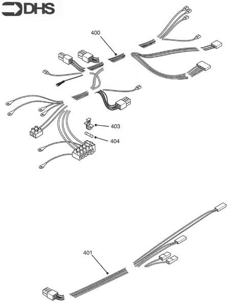 Exploded Diagram for WIRING HARNESS
