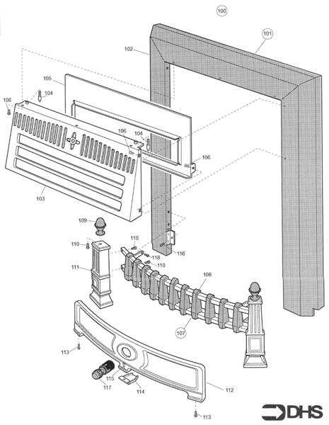 Exploded Diagram for PRESENCE FACIA