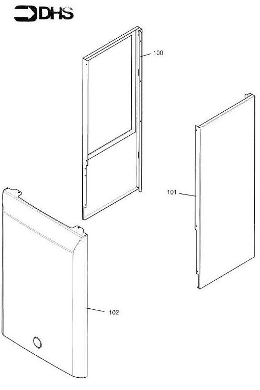 Exploded Diagram for OUTERCASE