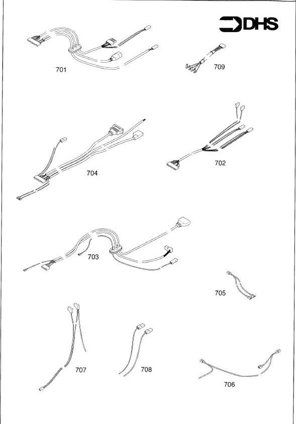 Exploded Diagram for WIRING HARNESS