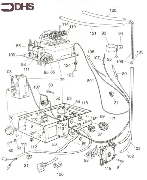 Exploded Diagram for CONTROLS