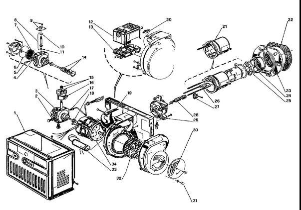 Exploded Diagram for ALL PARTS