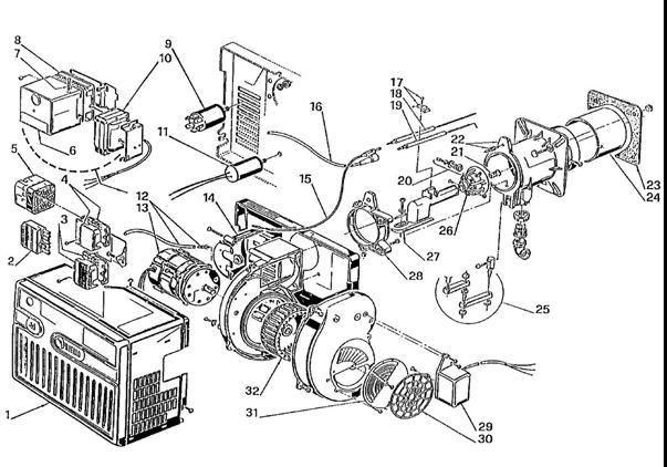 Exploded Diagram for ALL PARTS