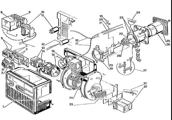 Exploded Diagram for ALL PARTS