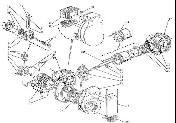 Exploded Diagram for ALL PARTS