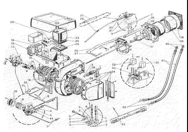 Exploded Diagram for ALL PARTS