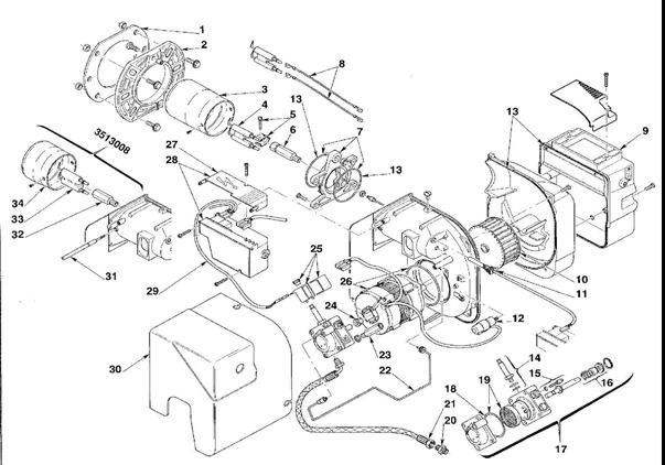 Exploded Diagram for ALL PARTS