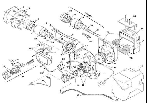 Exploded Diagram for ALL PARTS