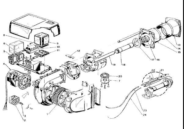 Exploded Diagram for ALL PARTS