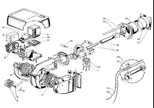 Exploded Diagram for ALL PARTS