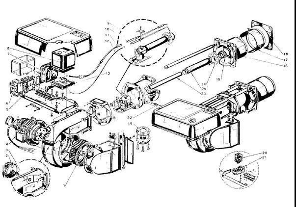 Exploded Diagram for ALL PARTS