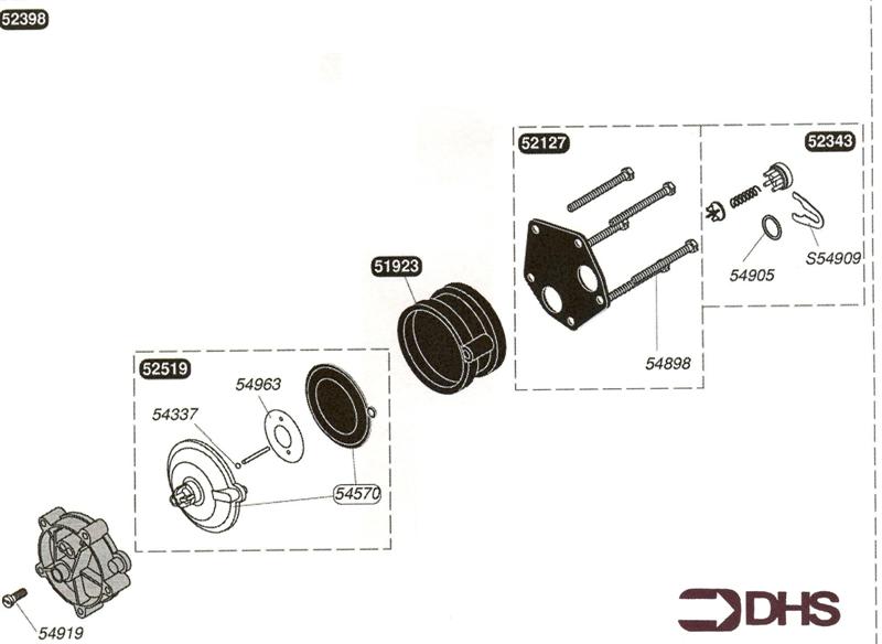 Exploded Diagram for WATER VALVE