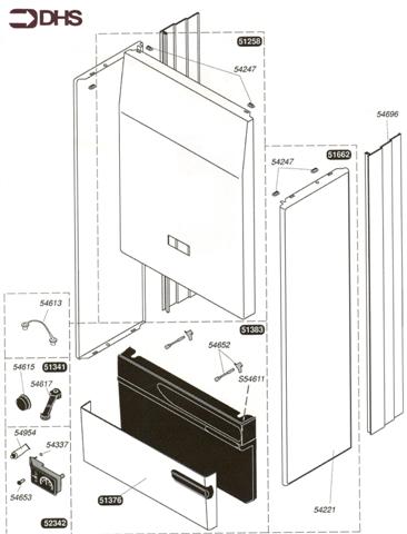Exploded Diagram for CASING