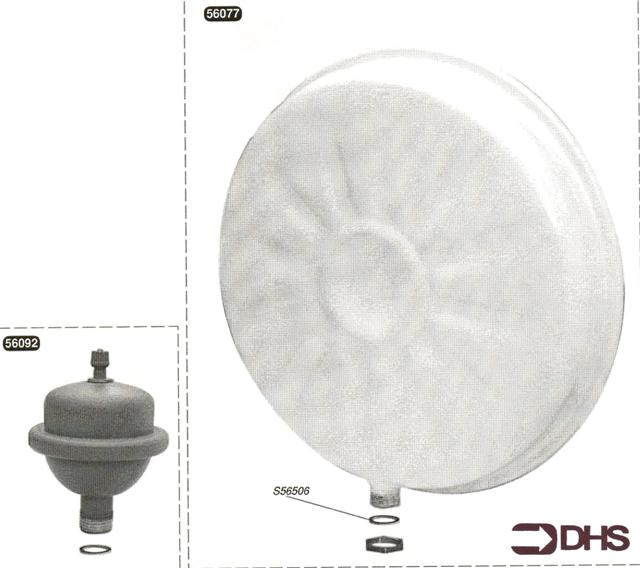Exploded Diagram for EXPANSION VESSEL