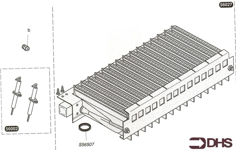 Exploded Diagram for PILOT BURNER