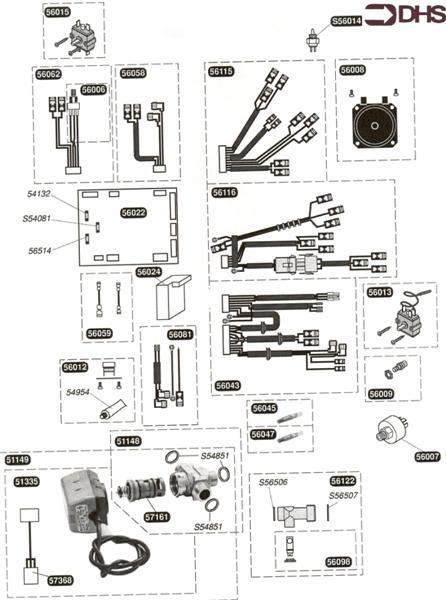 Exploded Diagram for WIRING HARNESS