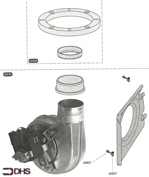 Exploded Diagram for FAN