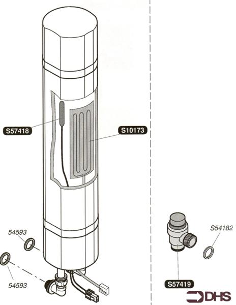 Exploded Diagram for TANK BEFORE 0400432654