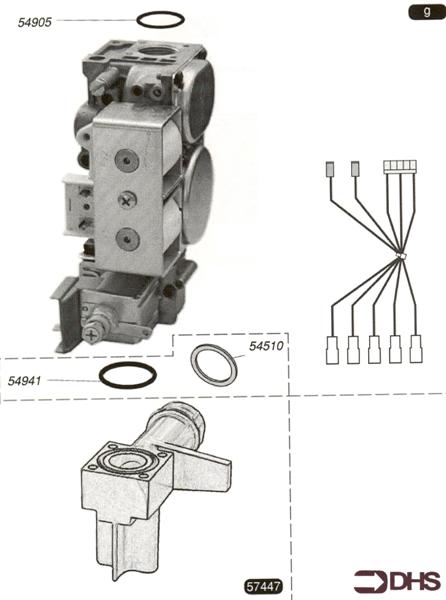 Exploded Diagram for GAS VALVE